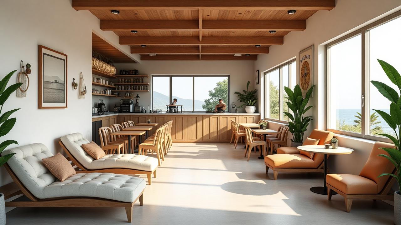 Spacious and inviting interior of Manta Joe coffee shop with comfortable seating